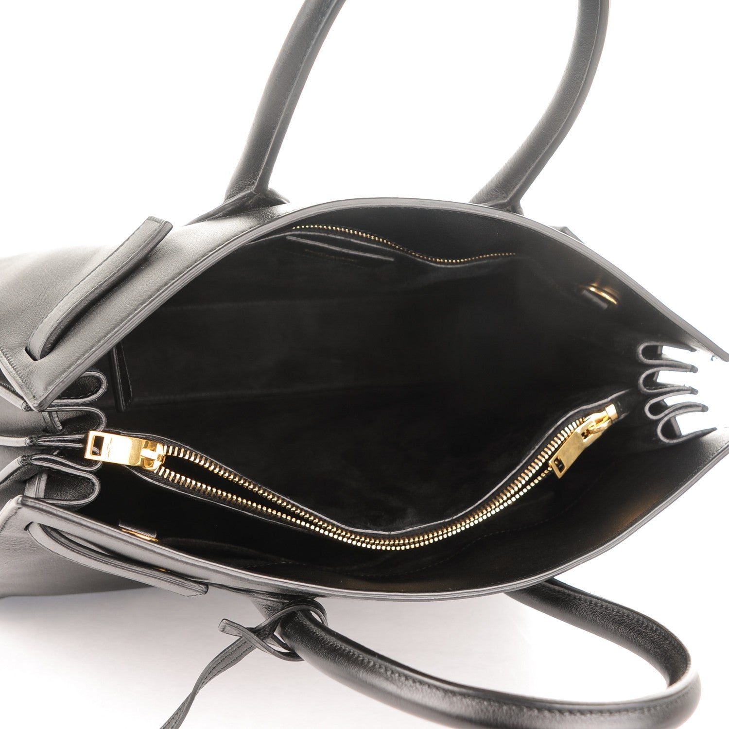 Saint Laurent Calfskin Small Sac De Jour Black 5 of 7