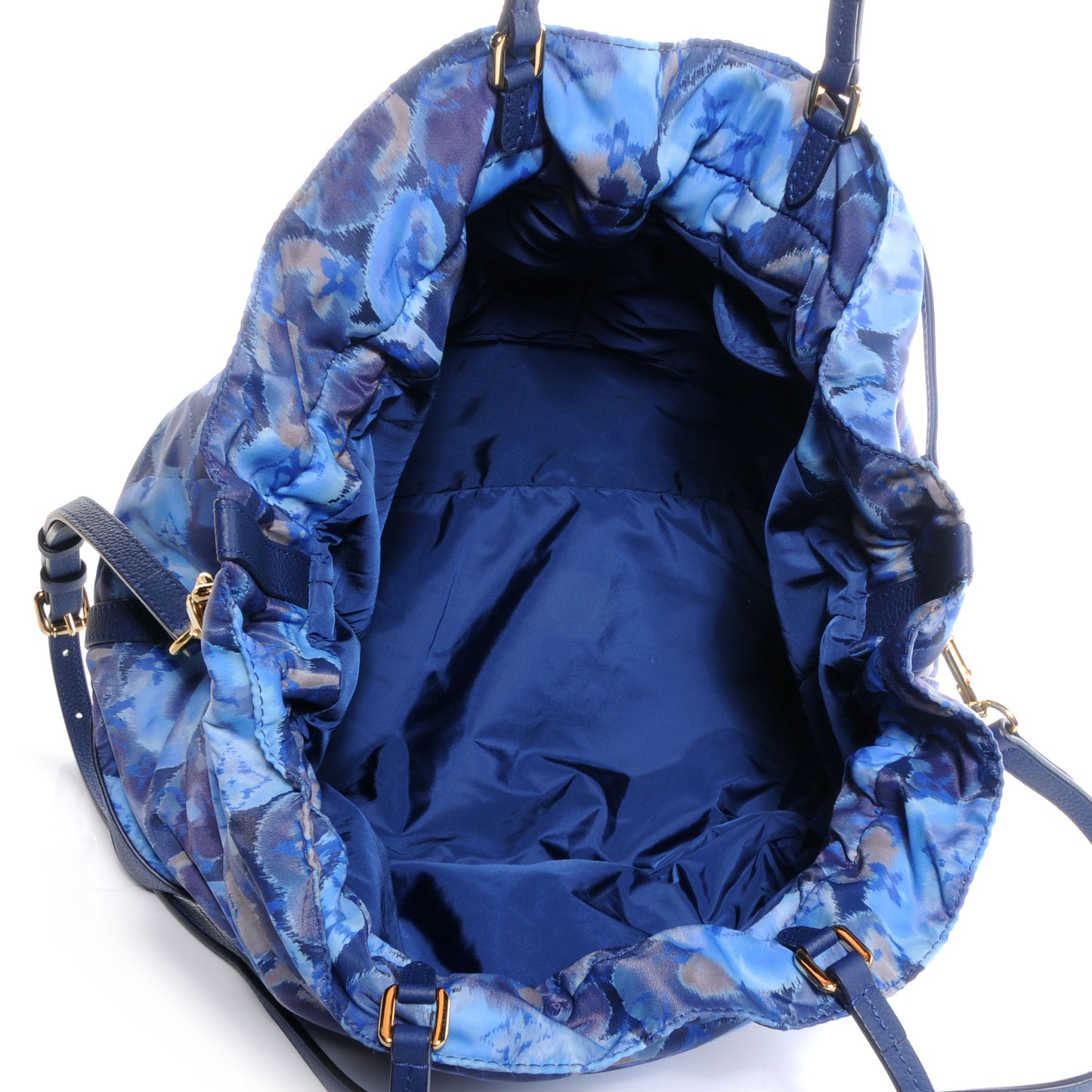Nylon Monogram Ikat Noefull MM Grand Blue