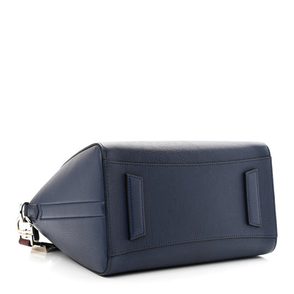 Givenchy Sugar Goatskin Tri-Color Small Antigona Navy Burgundy Black 4 of 10