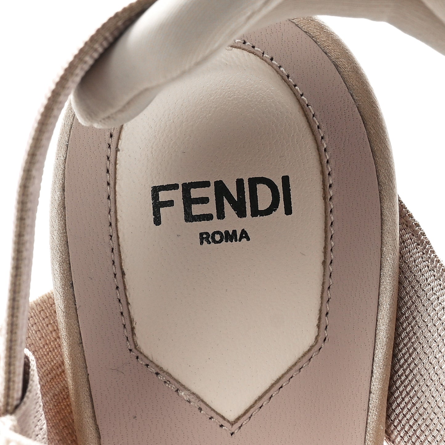 Technical Mesh Crystal FF Embellished Colibri 85mm Slingback Pumps 37.5 Nude
