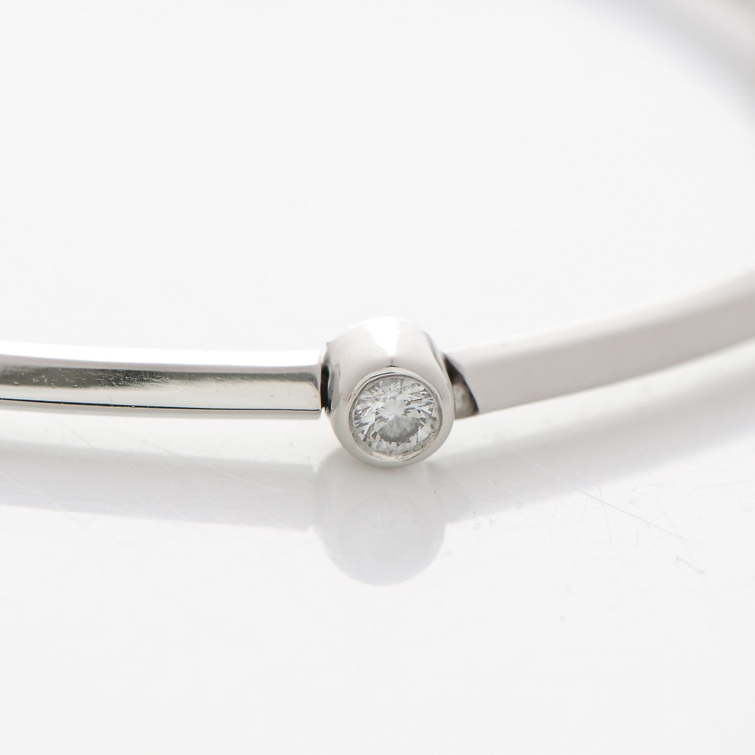 Tiffany Platinum Diamond 8 Station Bracelet 5 of 8