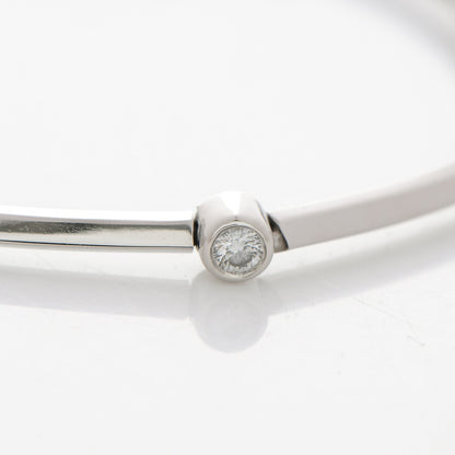 Tiffany Platinum Diamond 8 Station Bracelet 5 of 8