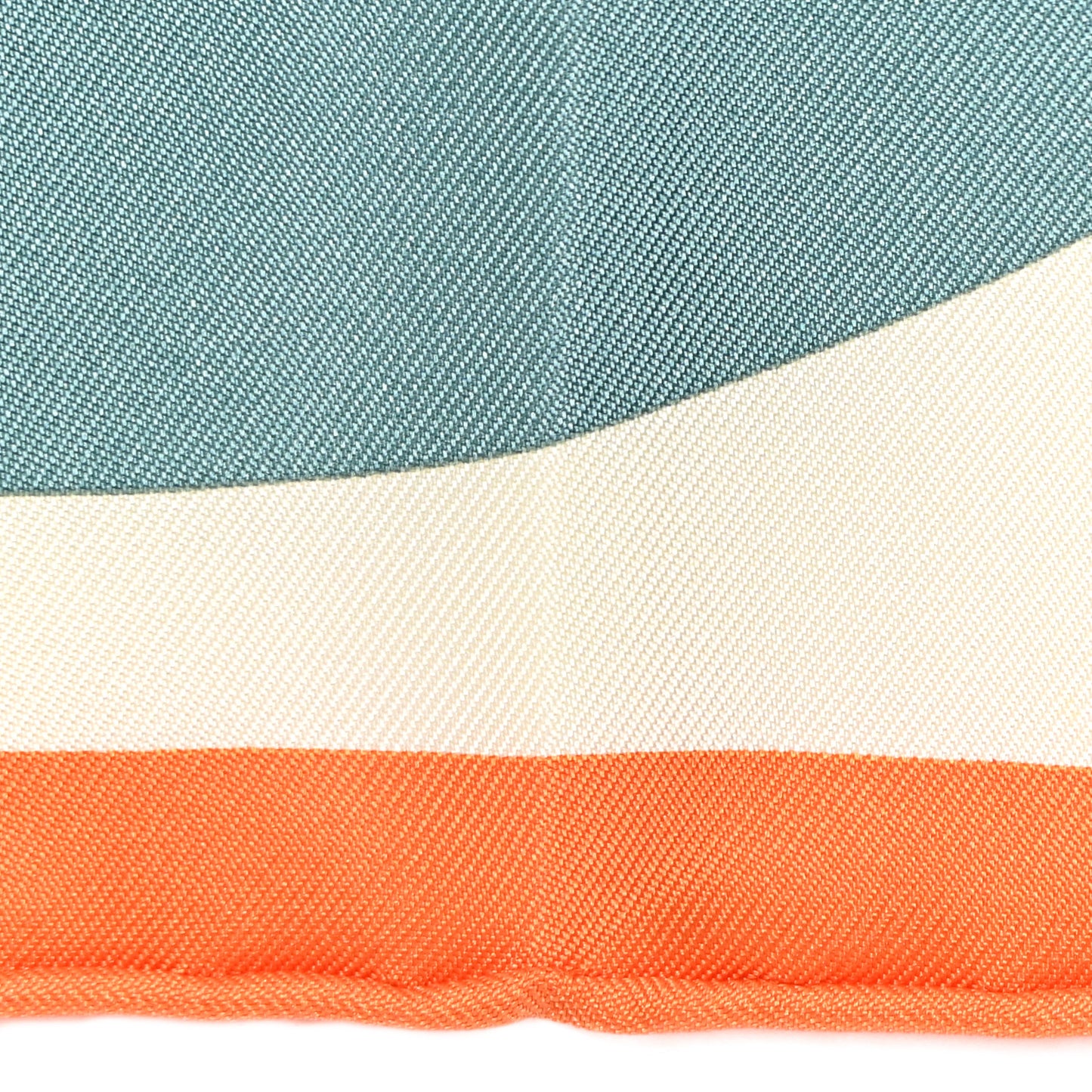 Silk Figures Libres Scarf 90 Orange Creme Noisette