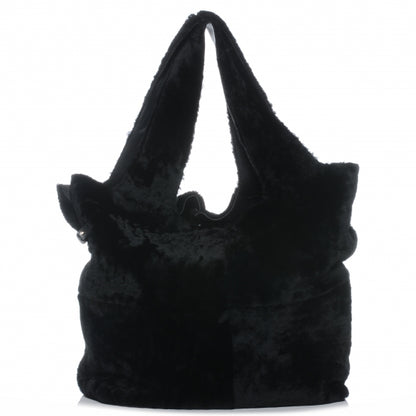 Givenchy Lamb Fur George V Reversible Bag Black 1 of 8