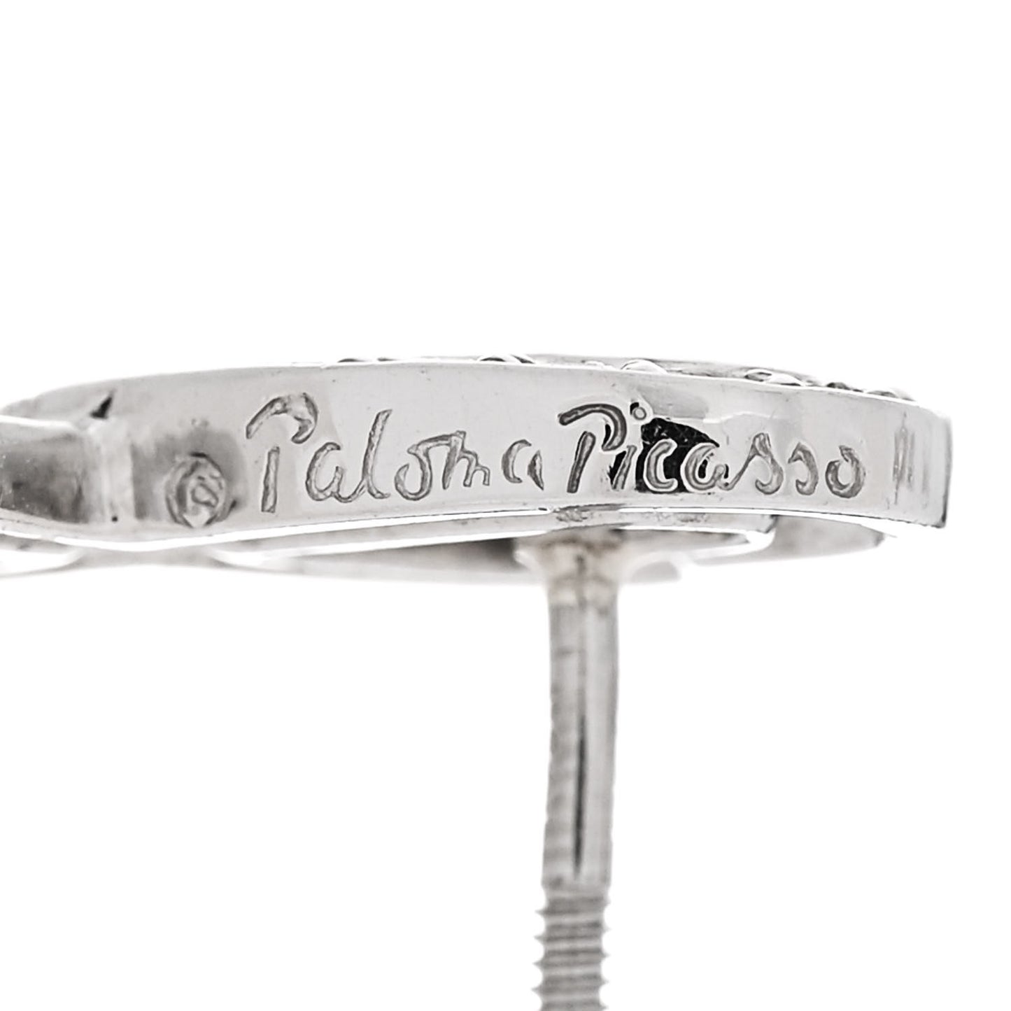 Platinum Diamond Loving Heart Earrings