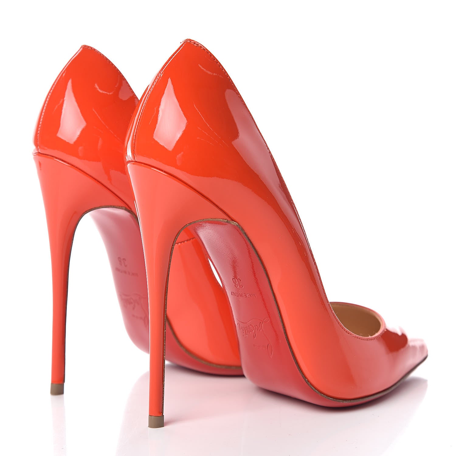 Christian Louboutin Patent So Kate 120 Pumps 36 Capucine 4 of 10