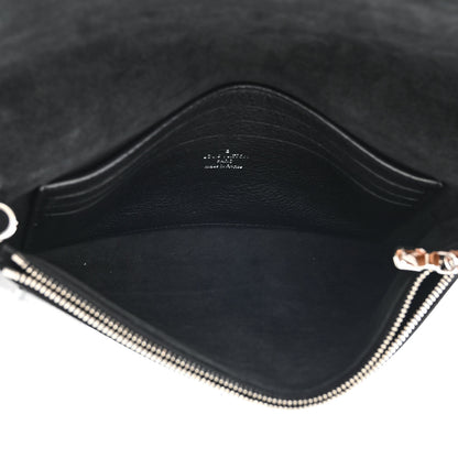 Louis Vuitton Soft Calfskin My Lockme Pochette Black 5 of 10