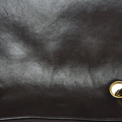 Chanel Lambskin Quilted Small Single Flap Brown 10 of 15