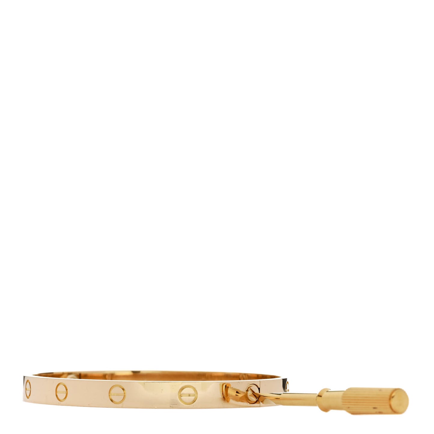 18K Yellow Gold LOVE Bracelet 19