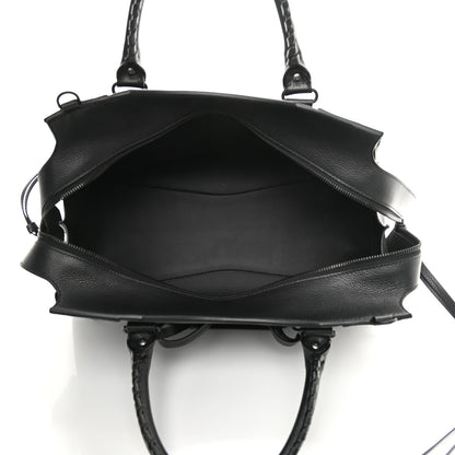Balenciaga Grained Calfskin Neo Classic Black Hardware Medium City Black 5 of 10