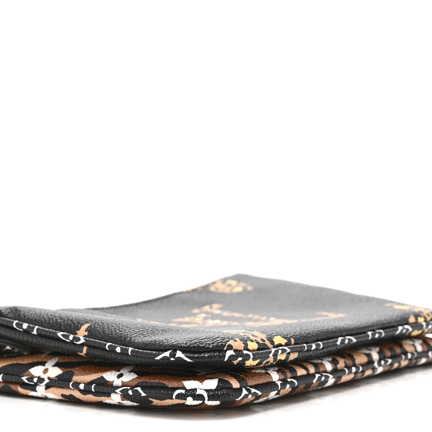 Louis Vuitton Monogram Giant Jungle Pochette Double Zip Black 9 of 10