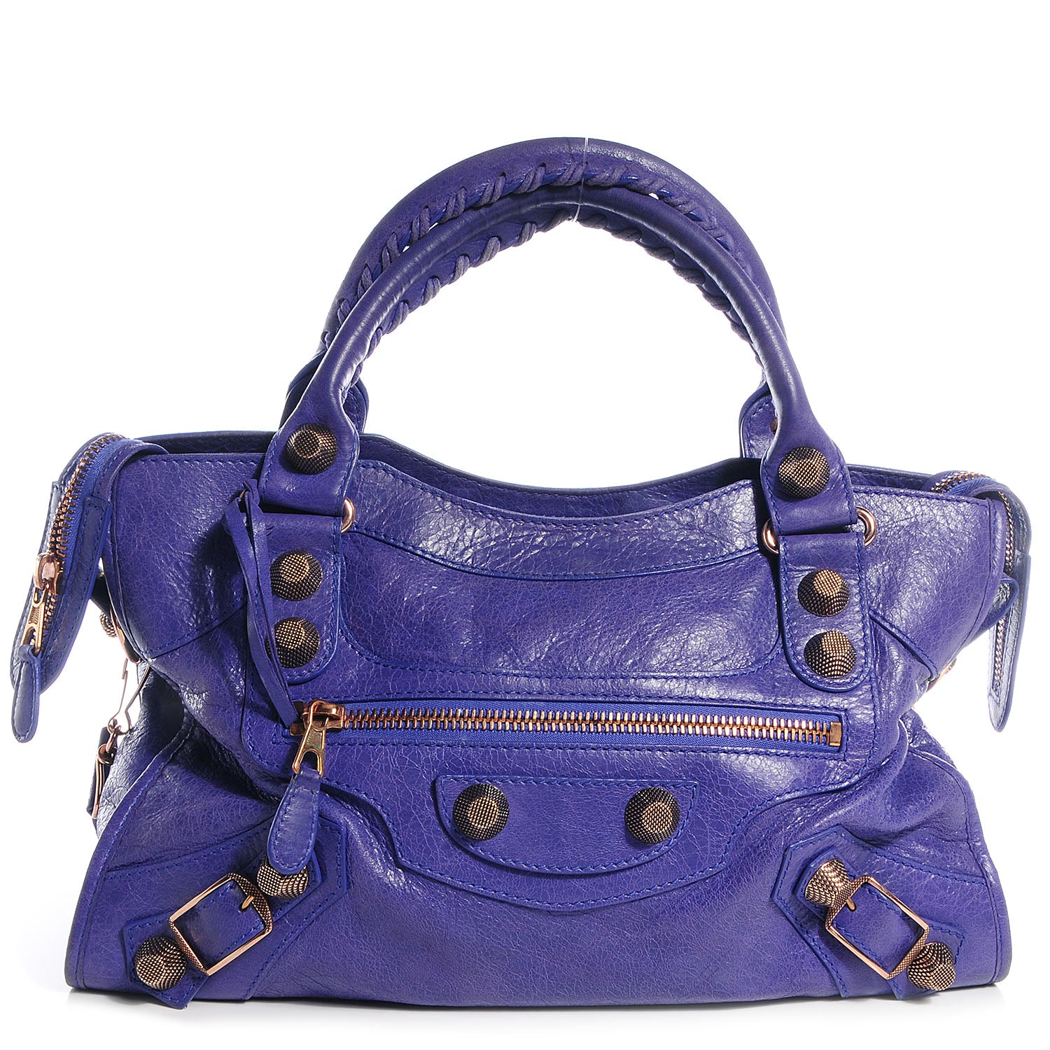 Balenciaga Agneau Giant 21 Rose Gold Hardware City Bleu Lavande 1 of 10