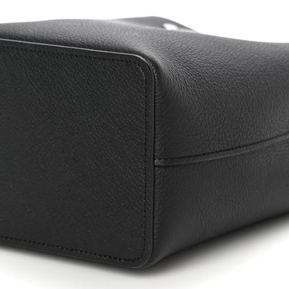Louis Vuitton Calfskin Nano Lockme Bucket Black 8 of 8