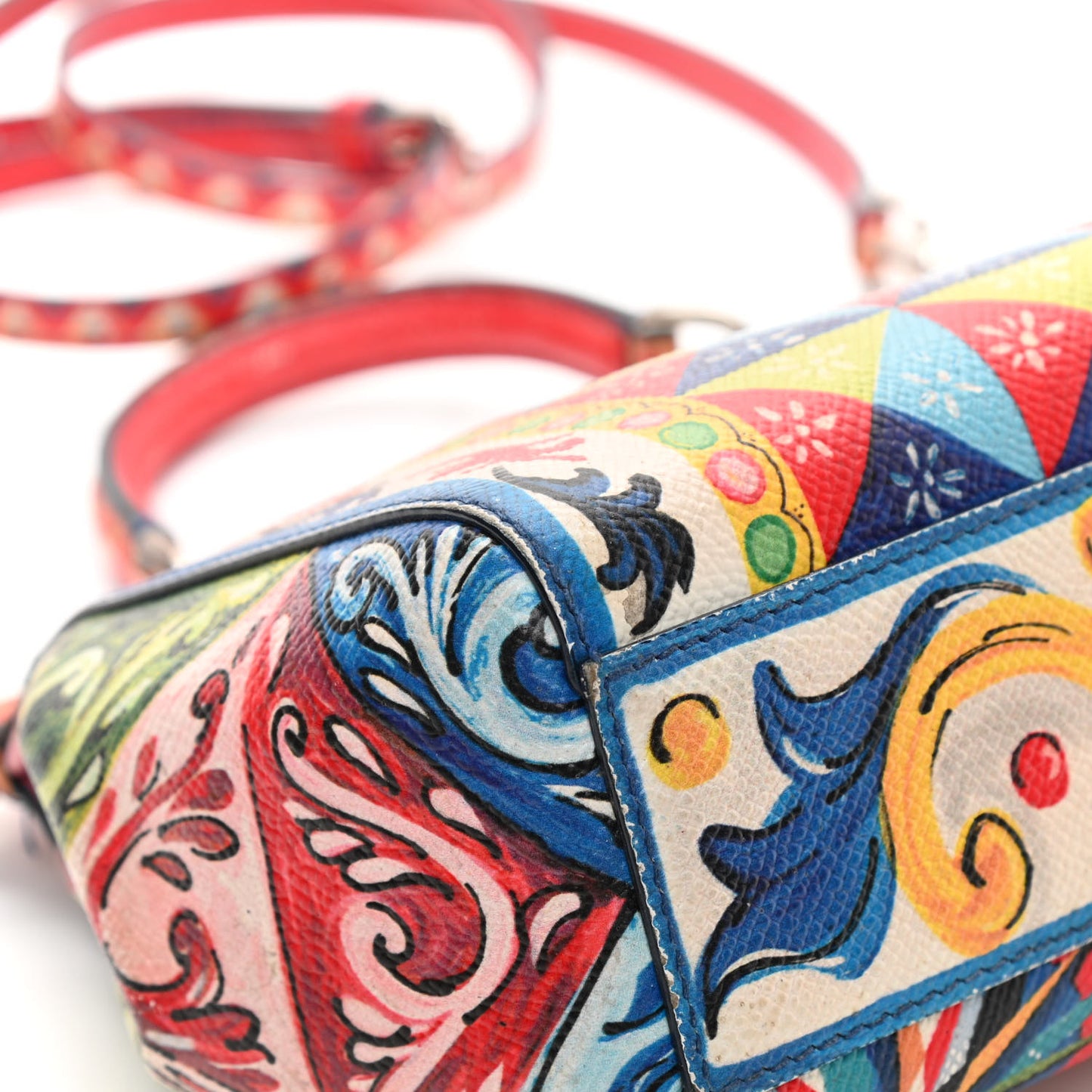 Dauphine Majolica Print Small Miss Sicily Satchel Multi