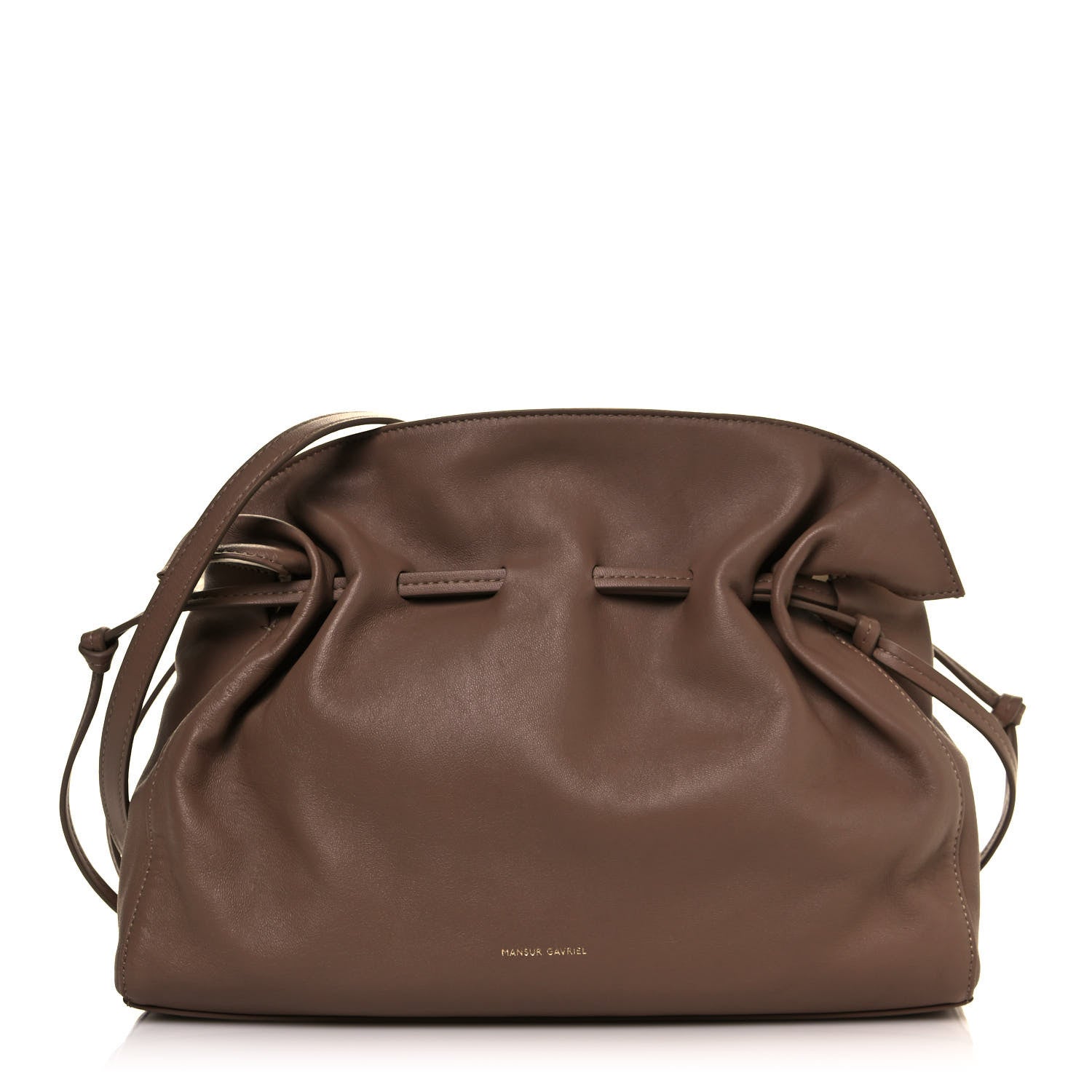 Mansur Gavriel Lambskin Mini Protea Bag Biscotto 1 of 11