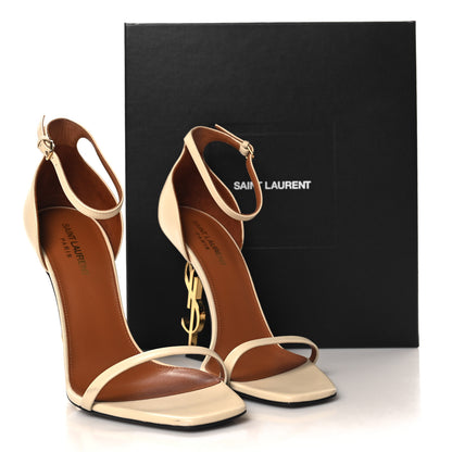 Saint Laurent Calfskin 110 Opyum Sandals 40 Real Beige 11 of 11