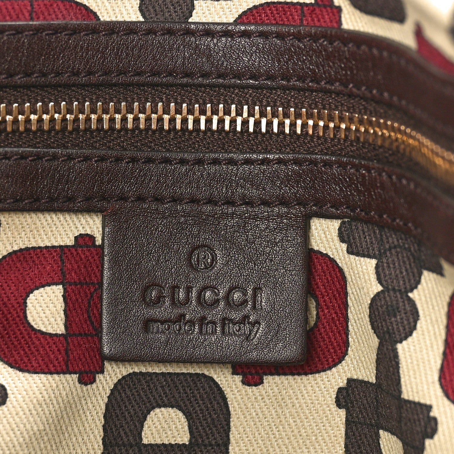 Gucci Guccissima Small Pelham Shoulder Bag Chocolate 6 of 10