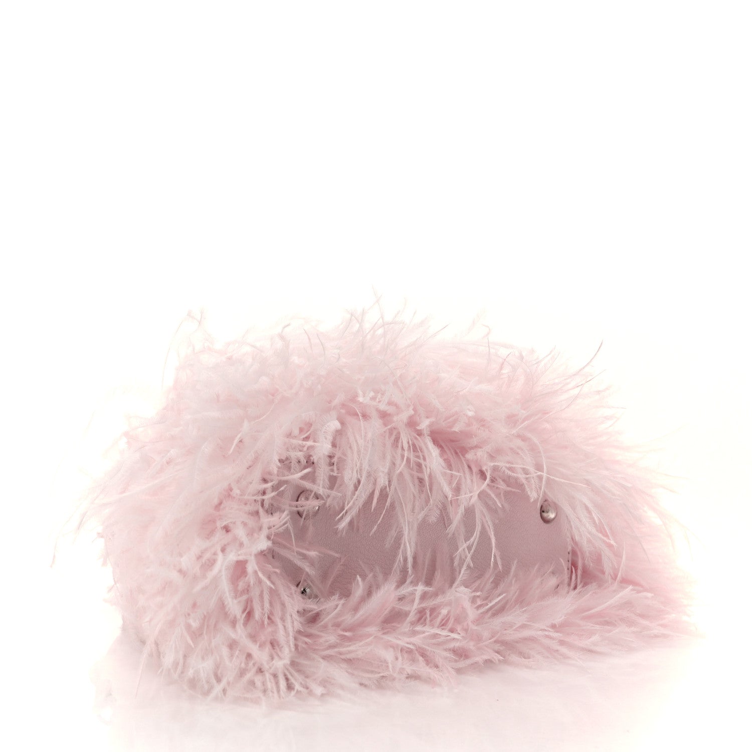 Louis Vuitton Ostrich Feather Capucines Mini Pink 4 of 12