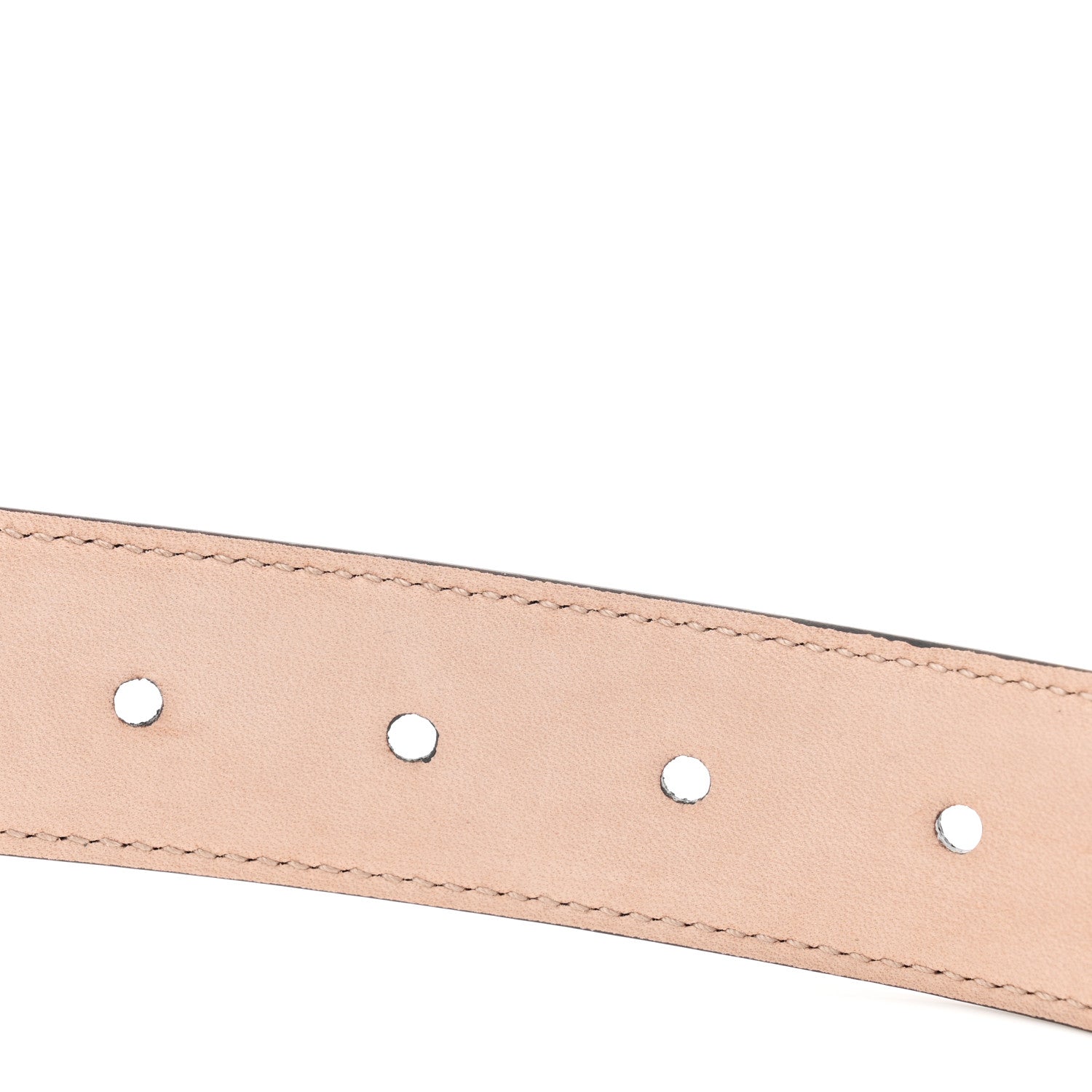 Gucci Textured Dollar Calfskin Belt 100 40 Black 5 of 5