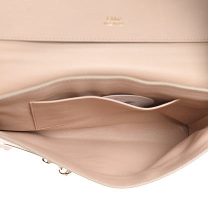 Chloe Lambskin Goatskin Cassie Pochette Crossbody Sand Dune 4 of 11