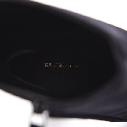 Balenciaga Smooth Velvet Ankle Boots 39 Black 9 of 10