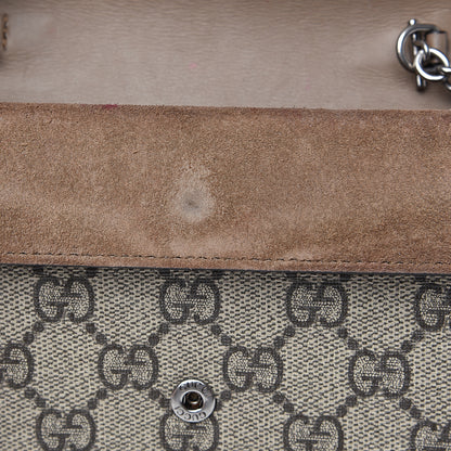 Gucci GG Supreme Monogram Super Mini Dionysus Shoulder Bag Taupe 8 of 9
