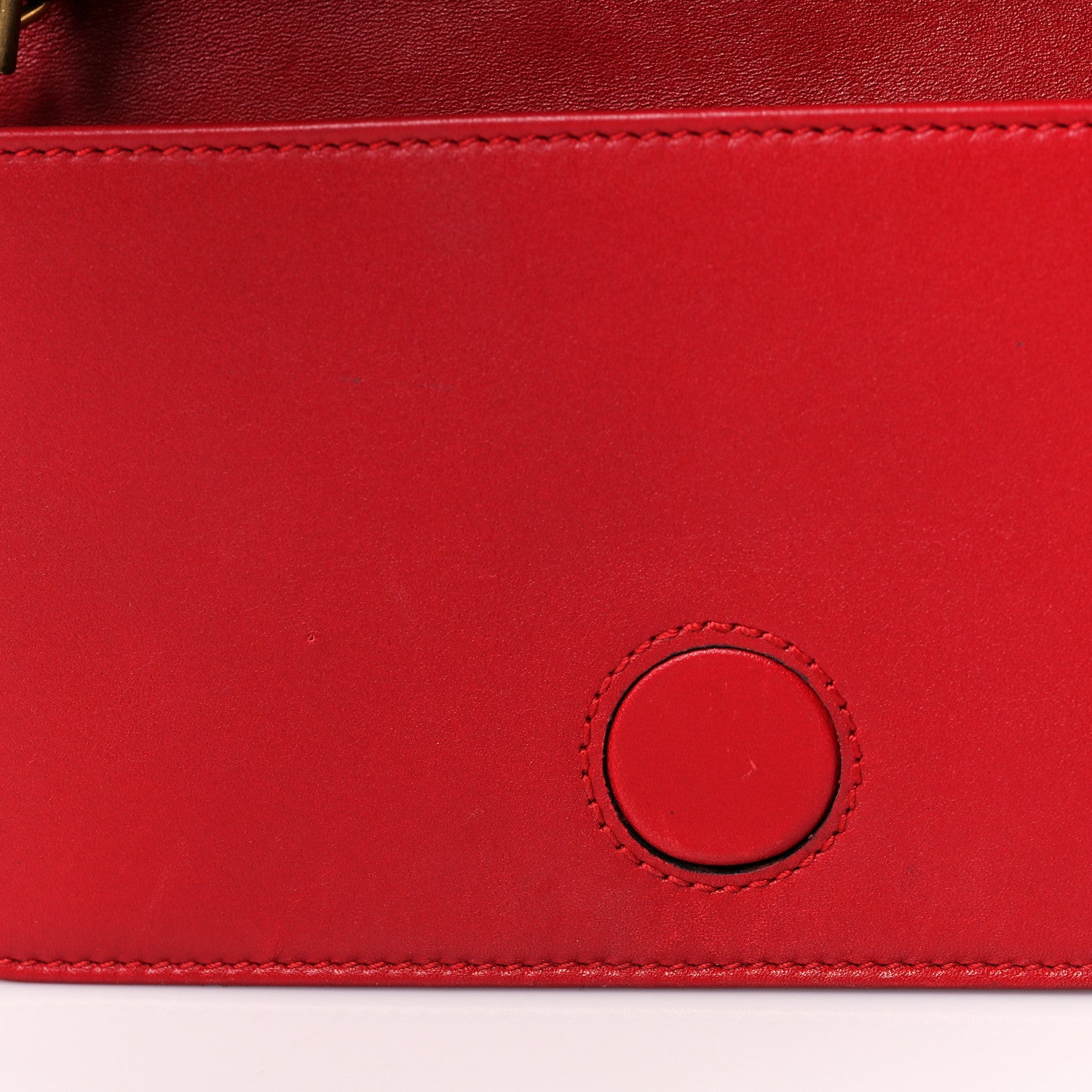 Gucci Calfskin Matelasse GG Marmont Mini Bag Hibiscus Red 11 of 12