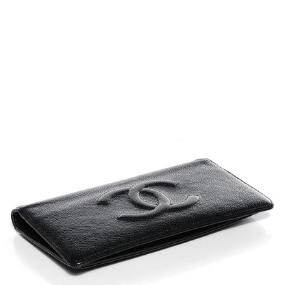 Chanel Caviar Yen CC Wallet Black 4 of 9