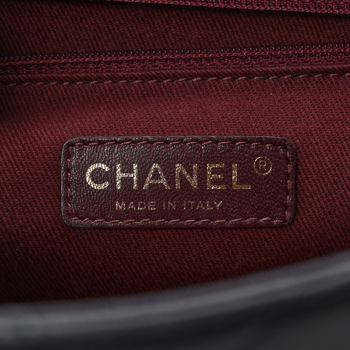 Caviar Quilted Large Retro Class Flap Dark Navy Blue