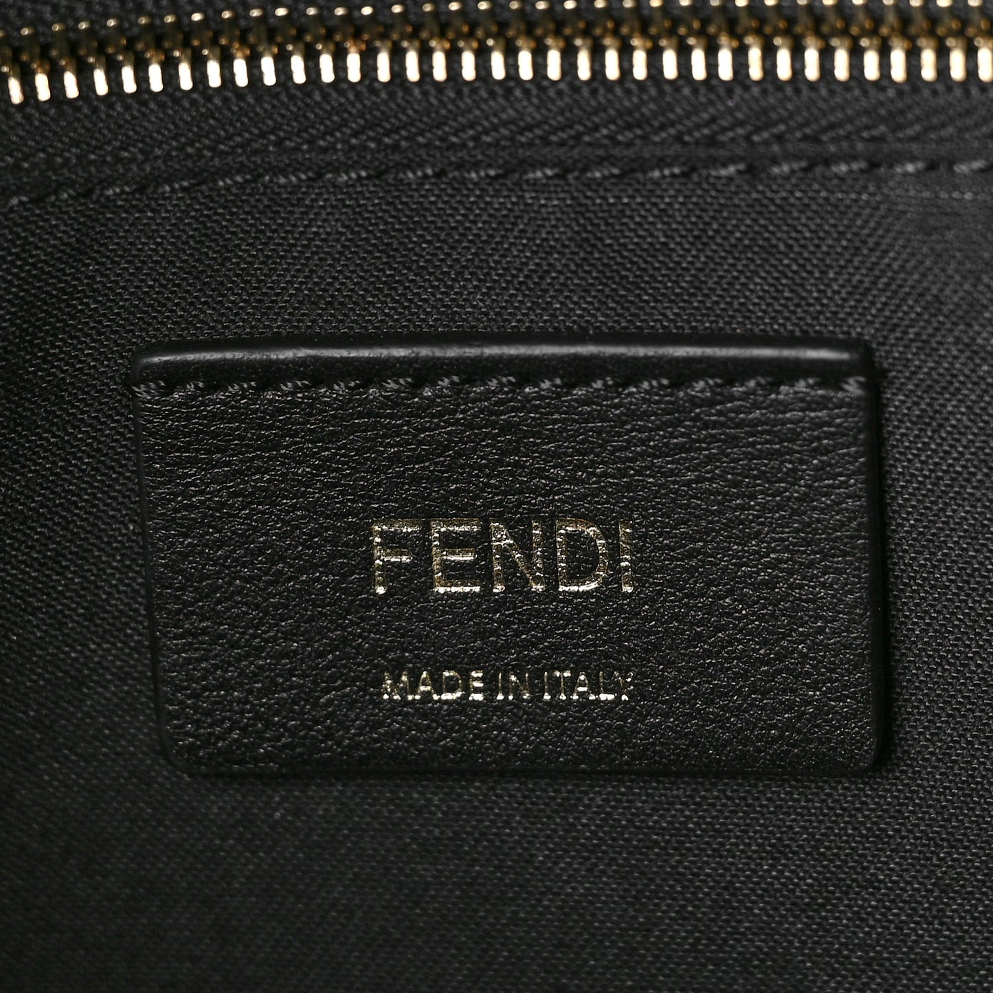 Vitello Bi-Color FF 1974 Embossed Mini Backpack Maya Black