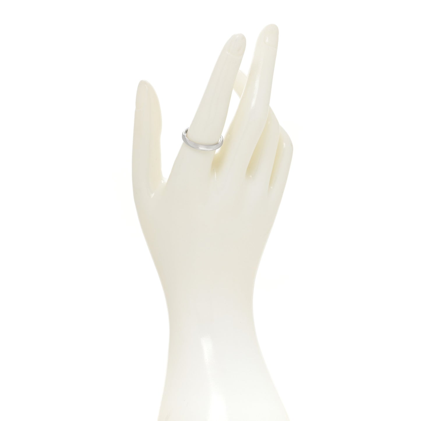 Platinum 3mm Classic Wedding Band Ring 59 8.75