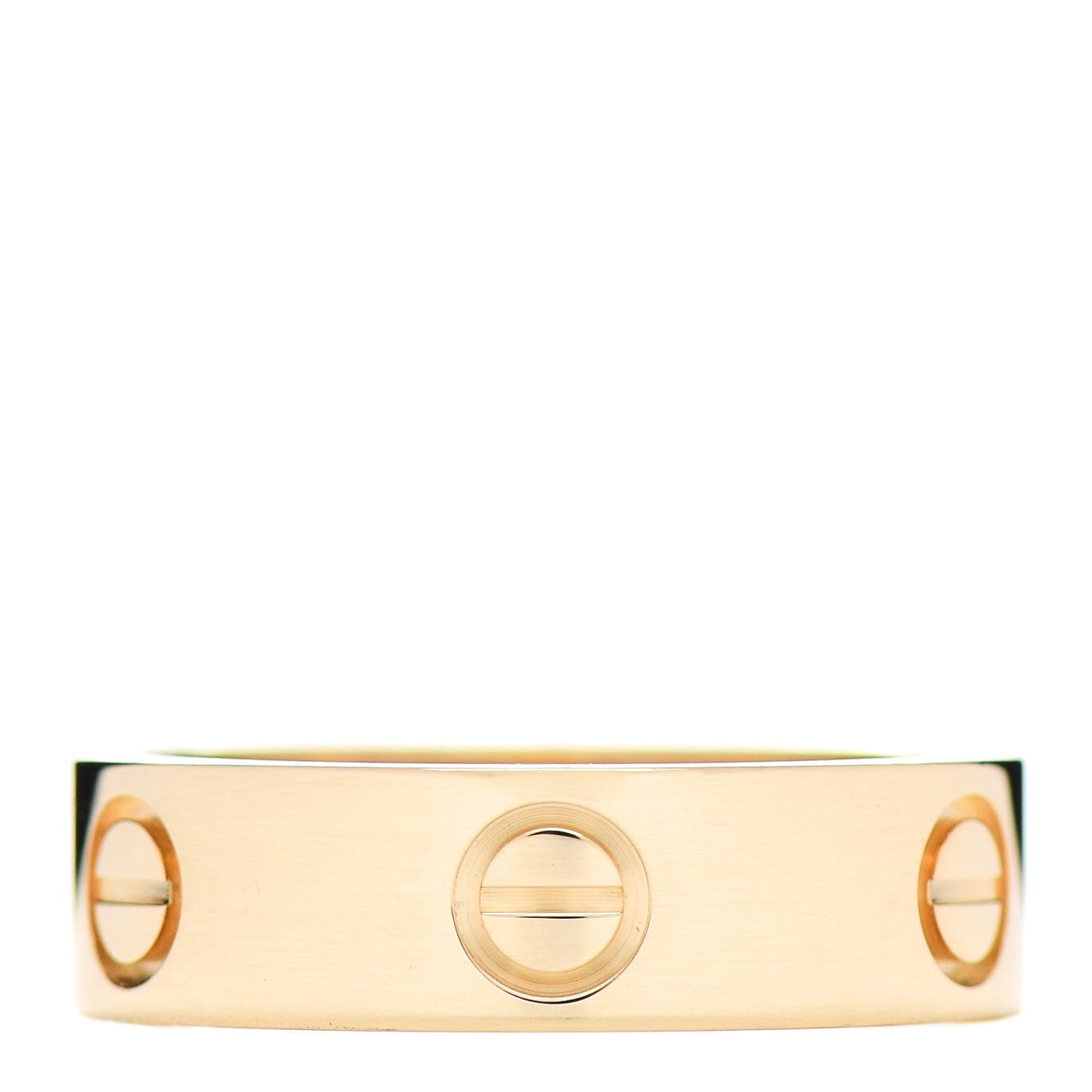 18K Yellow Gold 5.5mm LOVE Ring 55 7.25