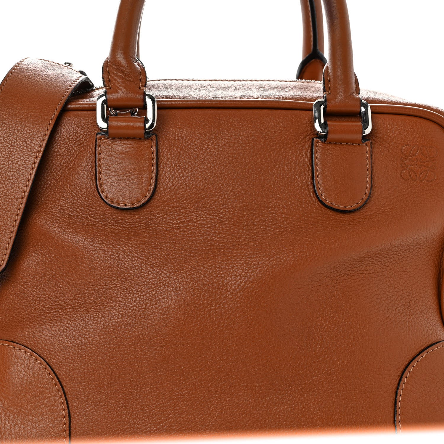 Loewe Calfskin Medium Amazona Tan 7 of 12