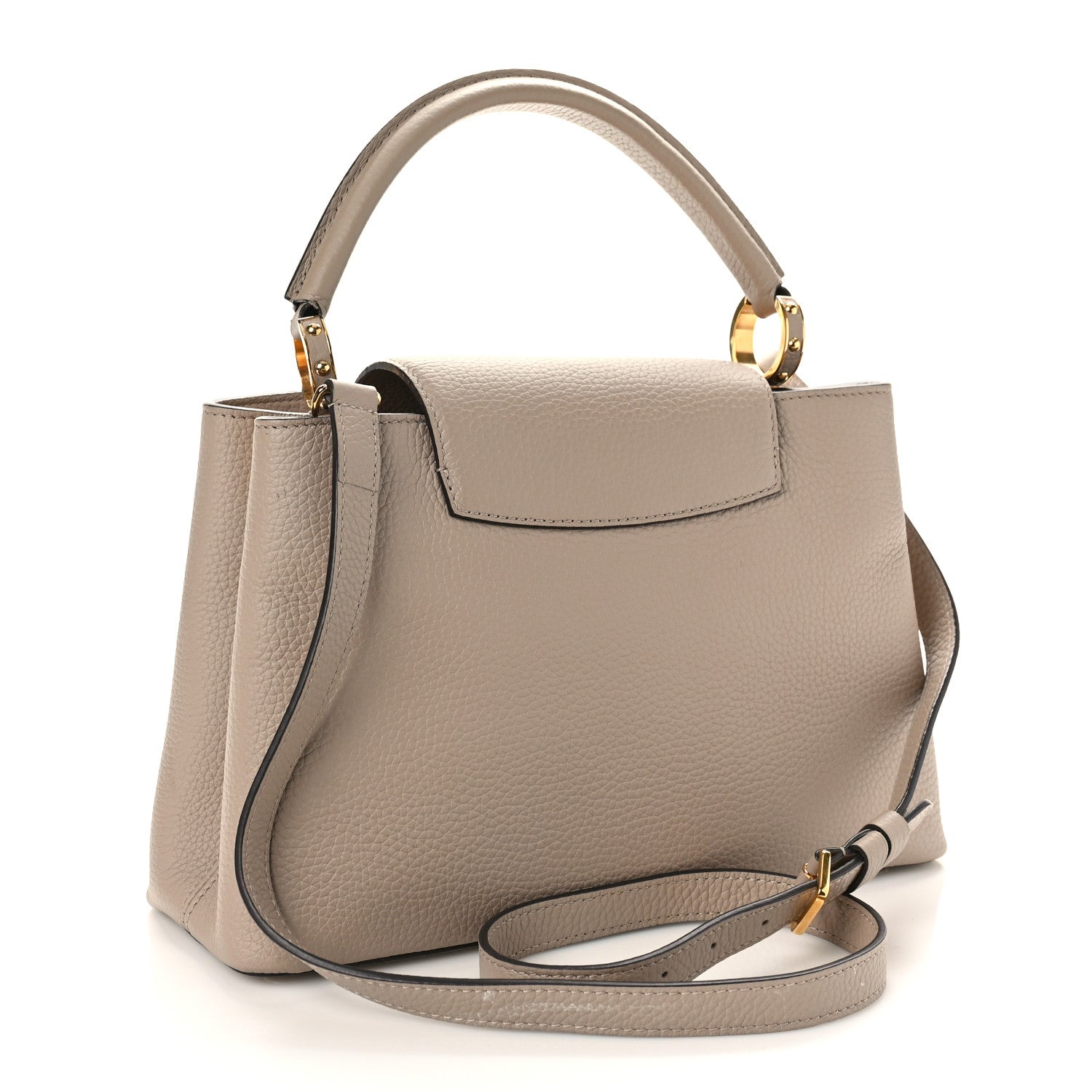 Louis Vuitton Taurillon Capucines PM Galet 3 of 8