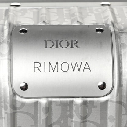 Christian Dior X RIMOWA Aluminum Gradient Cabin Luggage Silver 6 of 9