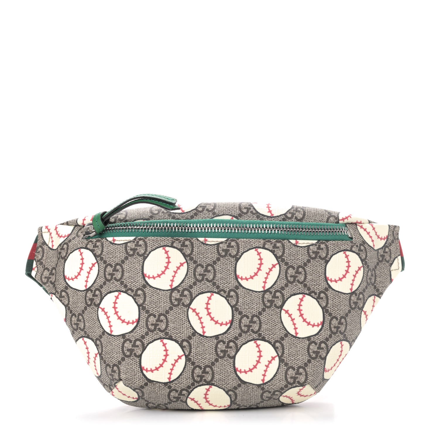 Gucci GG Supreme Monogram Baseballs Web Childrens Belt Bag 1 of 4