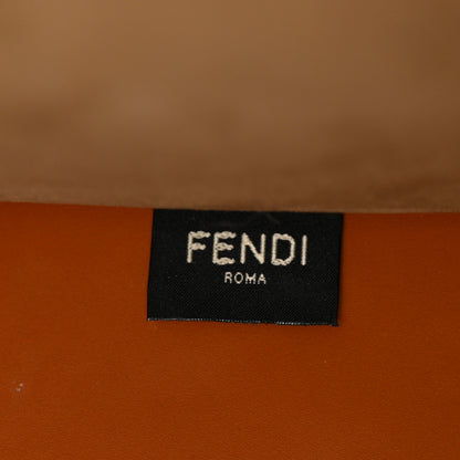Fendi Vitello King Plexiglass Medium Fendi Sunshine Shopper Tote Cuoio 7 of 12