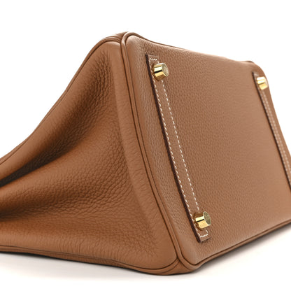 Hermes Togo Birkin 30 Gold 9 of 15