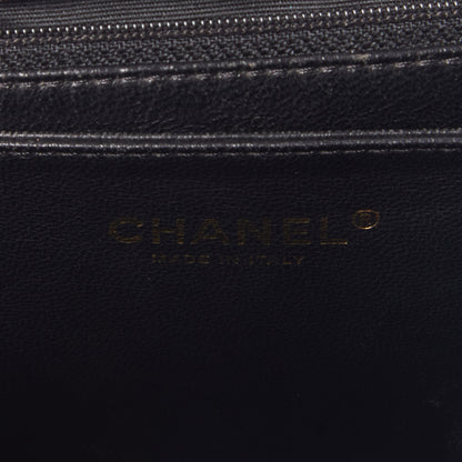 Chanel Caviar Quilted Jumbo Kelly Flap Black 9 of 10
