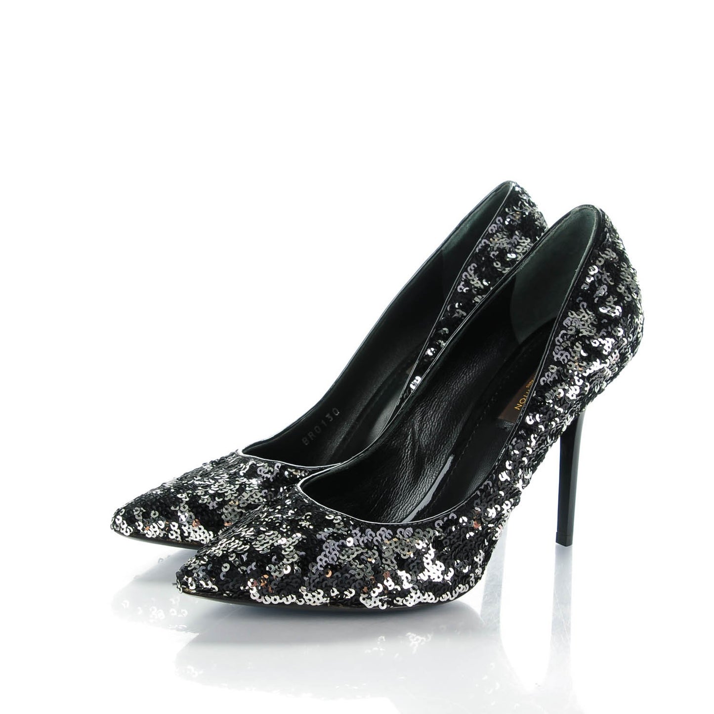 Sequin Liza Pumps 38.5 Black