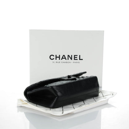 Chanel Aged Calfskin Chevron Quilted 2.55 Reissue 225 Flap So Black 4 of 8