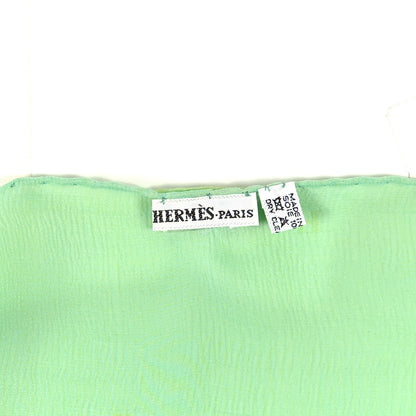 Hermes Silk Mousseline H Stole 3 of 3