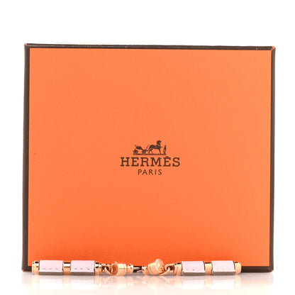 Hermes Swift PM Charniere Earrings Mauve Pale 5 of 5