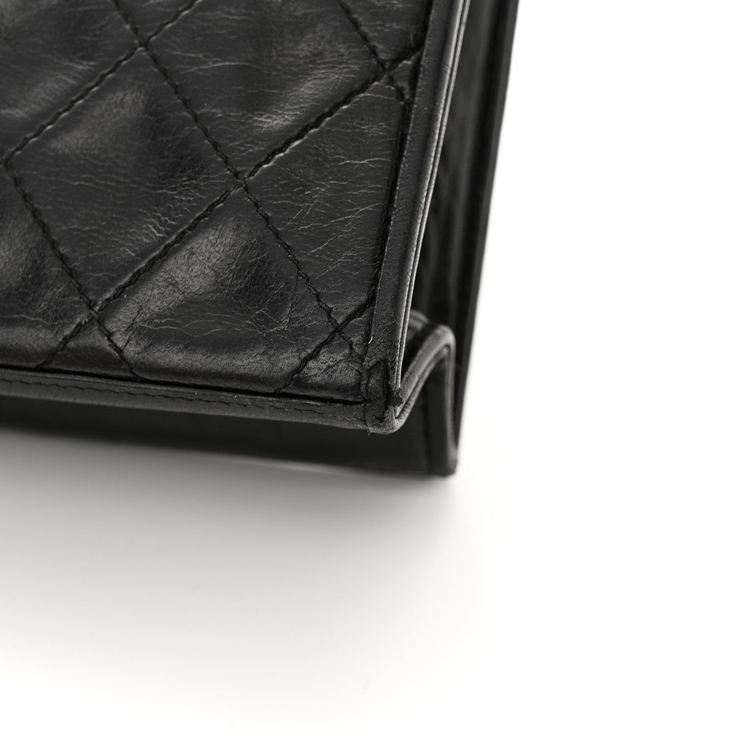 Chanel Lambskin Quilted CC Small Single Flap Black 17 of 19