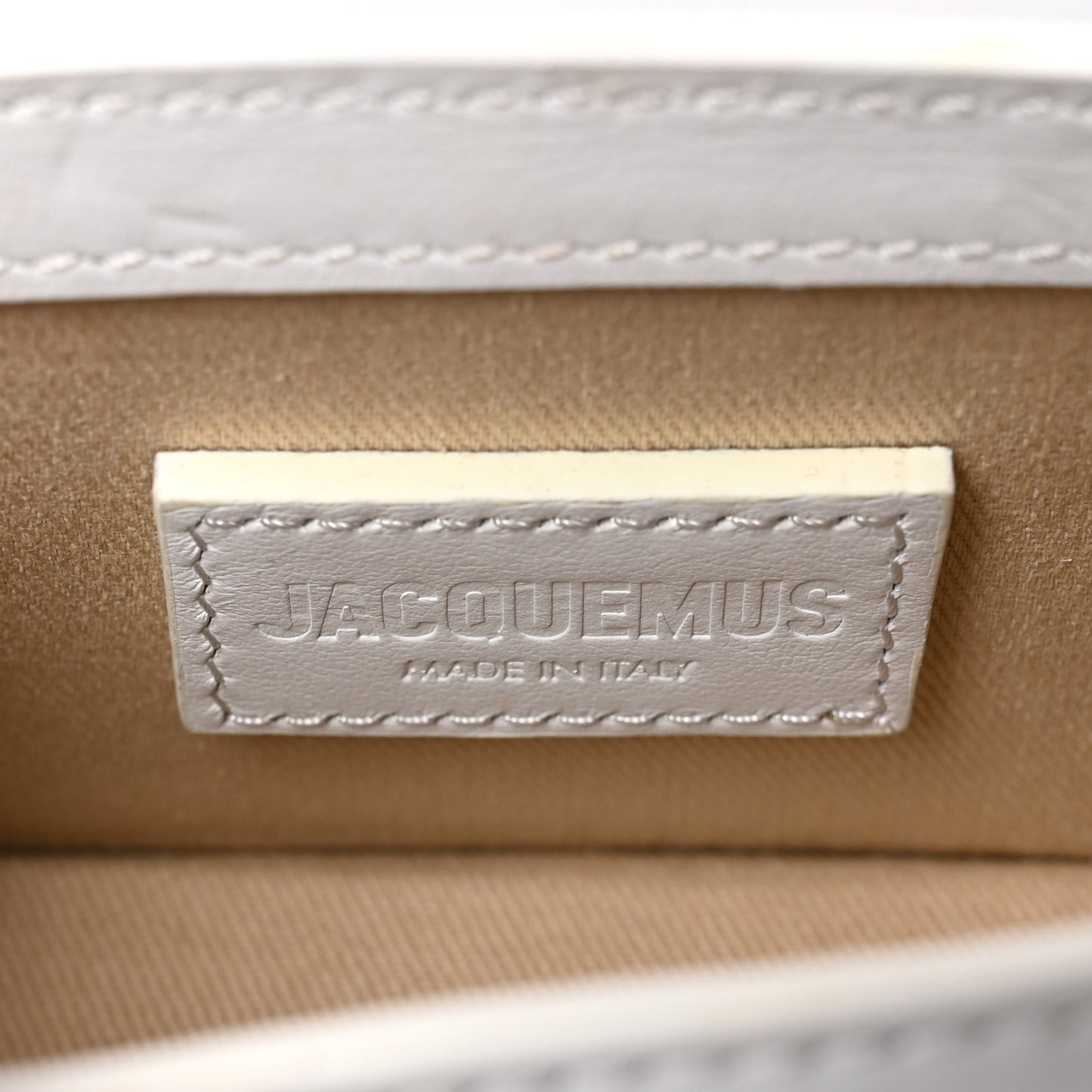 Smooth Calfskin Le Chiquito White