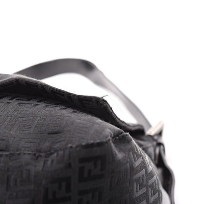 Fendi Zucchino Mama Baguette Black 10 of 11