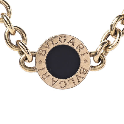 Bulgari 18K Yellow Gold Black Onyx BVLGARI BVLGARI Station Necklace 4 of 6