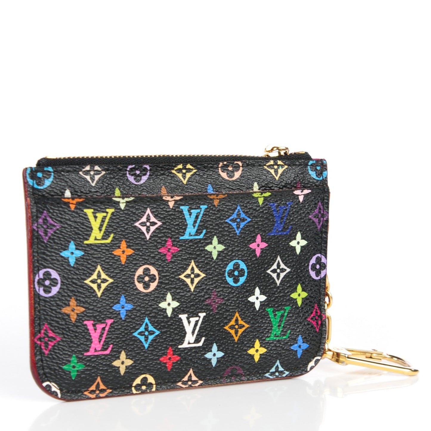 Monogram Multicolor Key Pouch Black Grenade