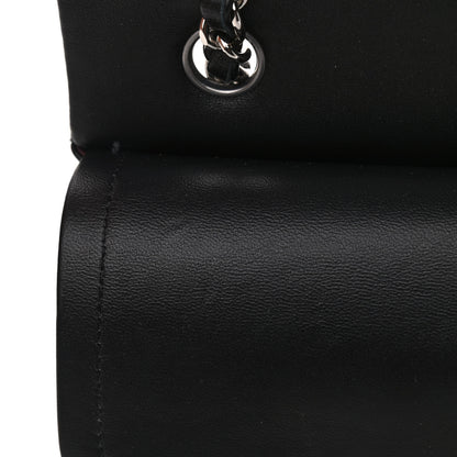 Chanel Lambskin Quilted Small Double Flap Black 9 of 11