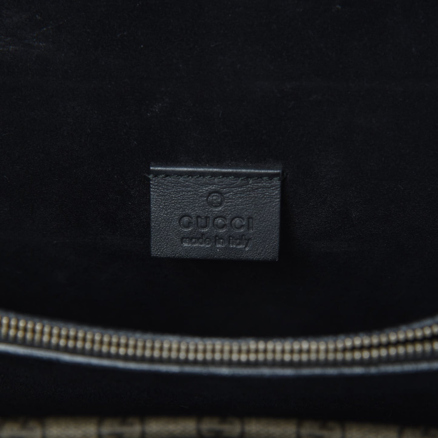 GG Supreme Monogram Small Dionysus Shoulder Bag Black